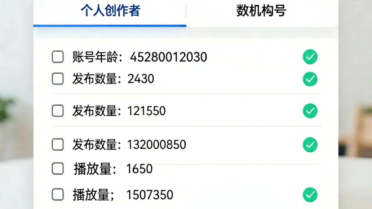 51视频创作者认证申请页面，展示个人创作者与机构认证的区别和申请条件说明